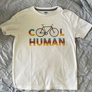 Boy’s Old Navy “Cool Human” Shirt M(8)
